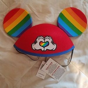 Disney Mickey Mouse rainbow hat ears